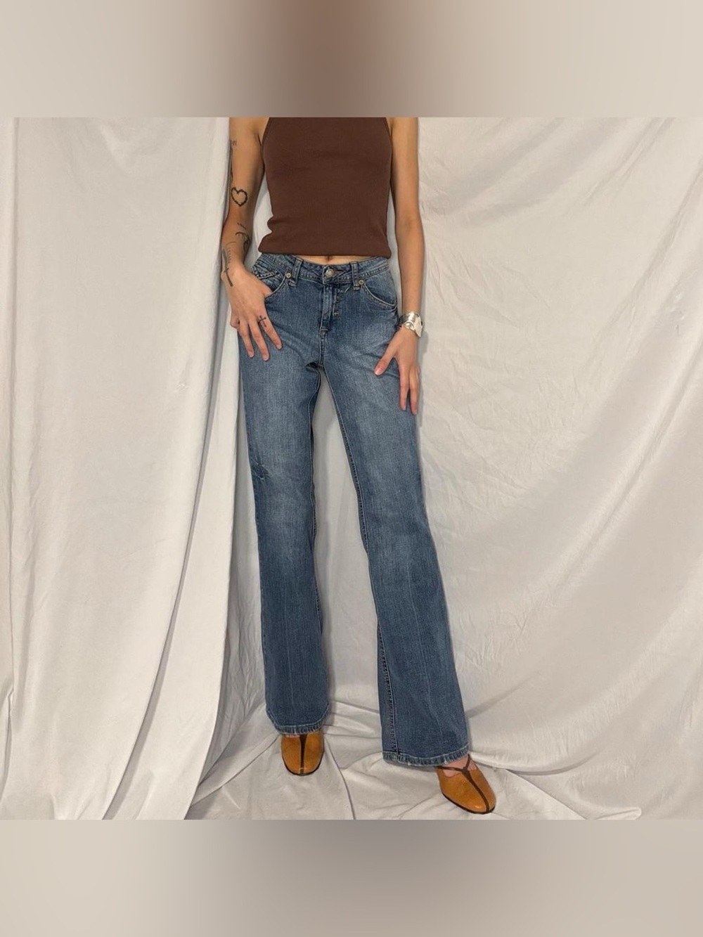 Y2K MixIt Low/Mid Rise Bootcut Denim Jeans Size 4